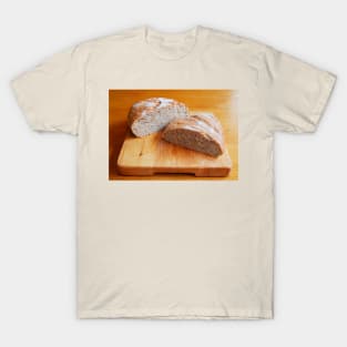 Sourdough on Wooden Chopping Board T-Shirt